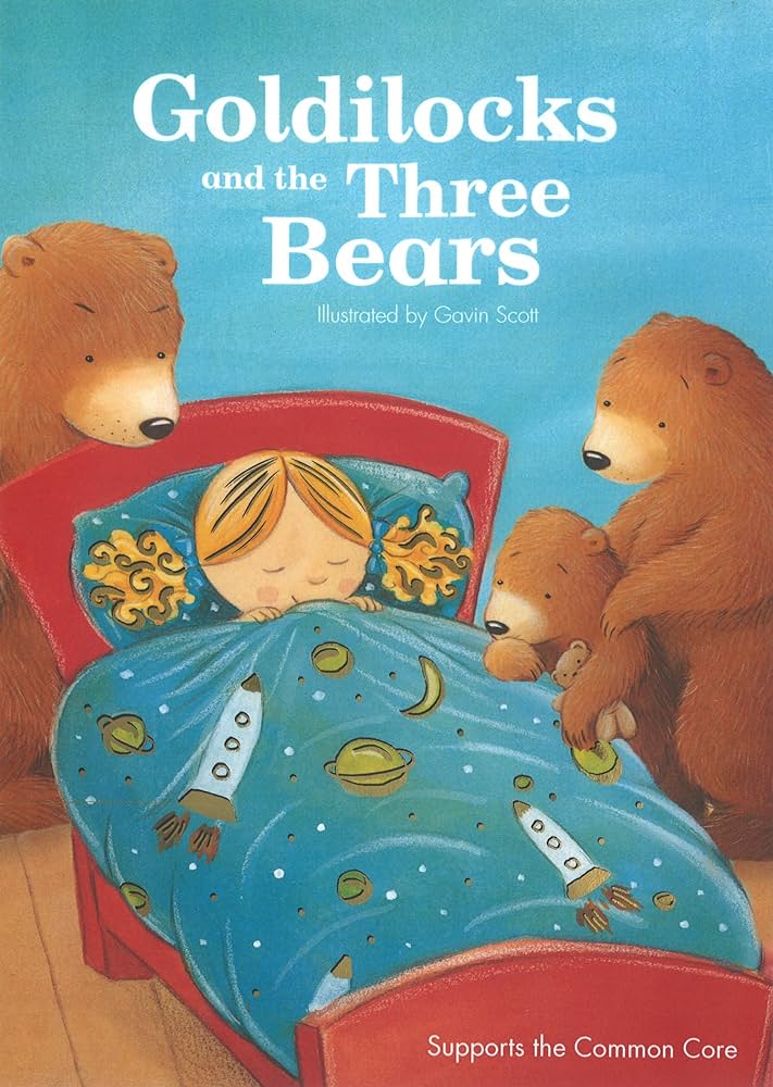 Goldilocks and the Three Bears, English, Children's Fiction, Fairy Tale, Kids Corner