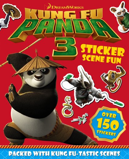 Kung Fu Panda 3 (Over 150 Stickers), English, Children's Fiction, Movie Tie-in, Activity Book, Kids Corner