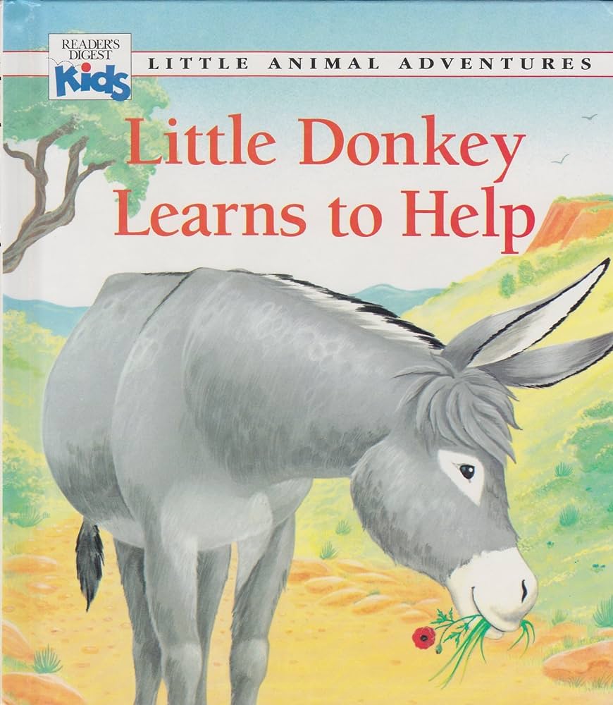 Little Donkey Learns To Help, English, Children's Fiction, Kids Corner