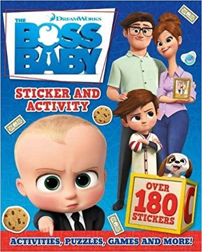 The Boss Baby (Stickers Activities, Puzzles, Games & More), English, Children's Fiction, Movie Tie-in, Activity Book, Kids Corner