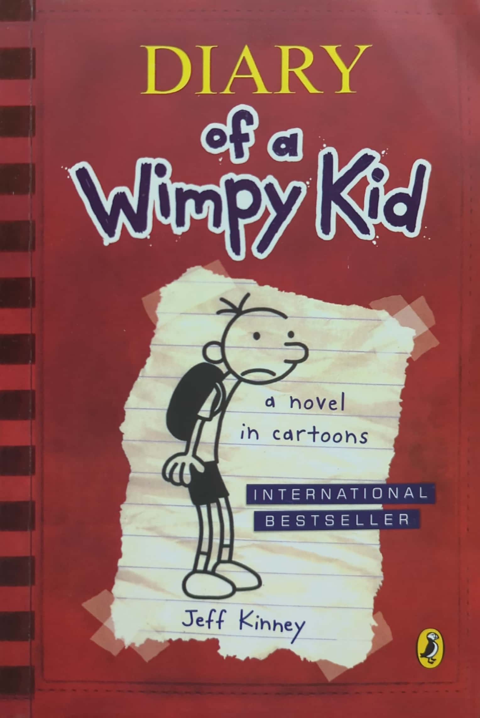 Diary Of A Wimpy Kid: A Novel In Cartoons By JEFF KINNEY