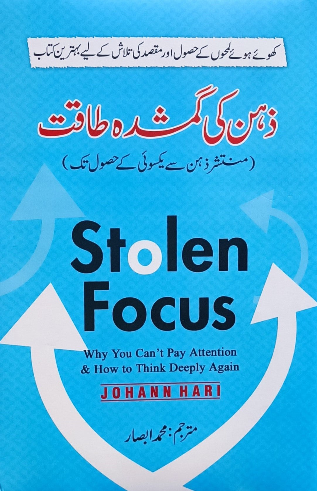 Zehan Ki Gumshuda Taqat (Stolen Focus) Urdu