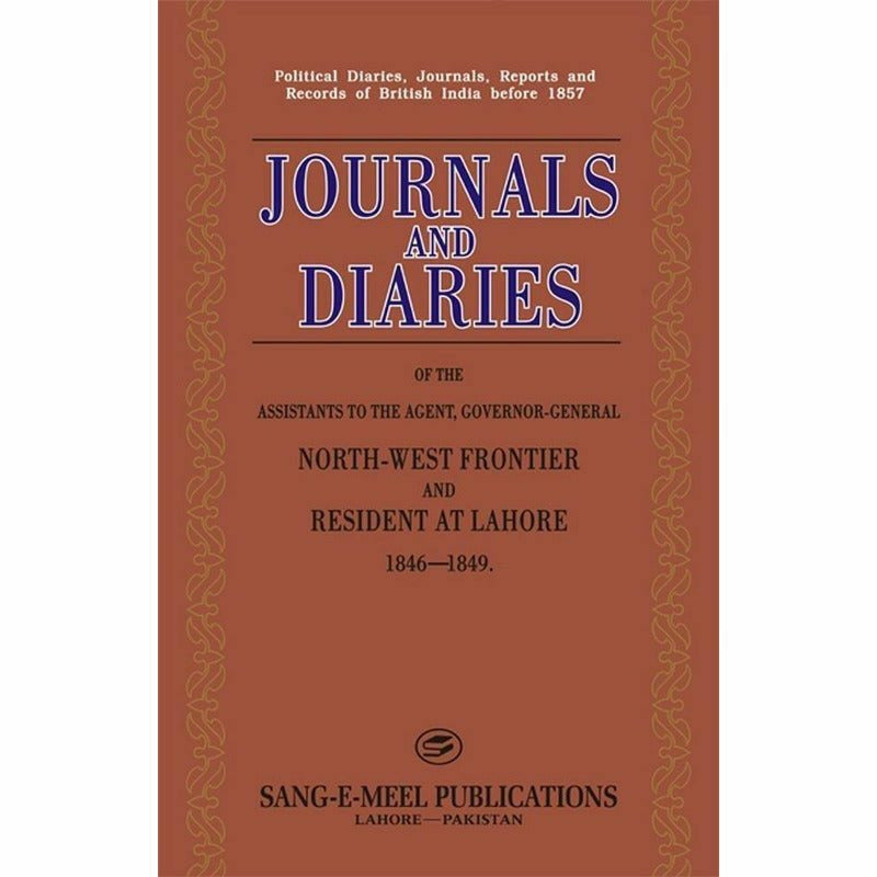 Journals And Diaries :Assis.To Agent, Gov.Nwfp By Government Record