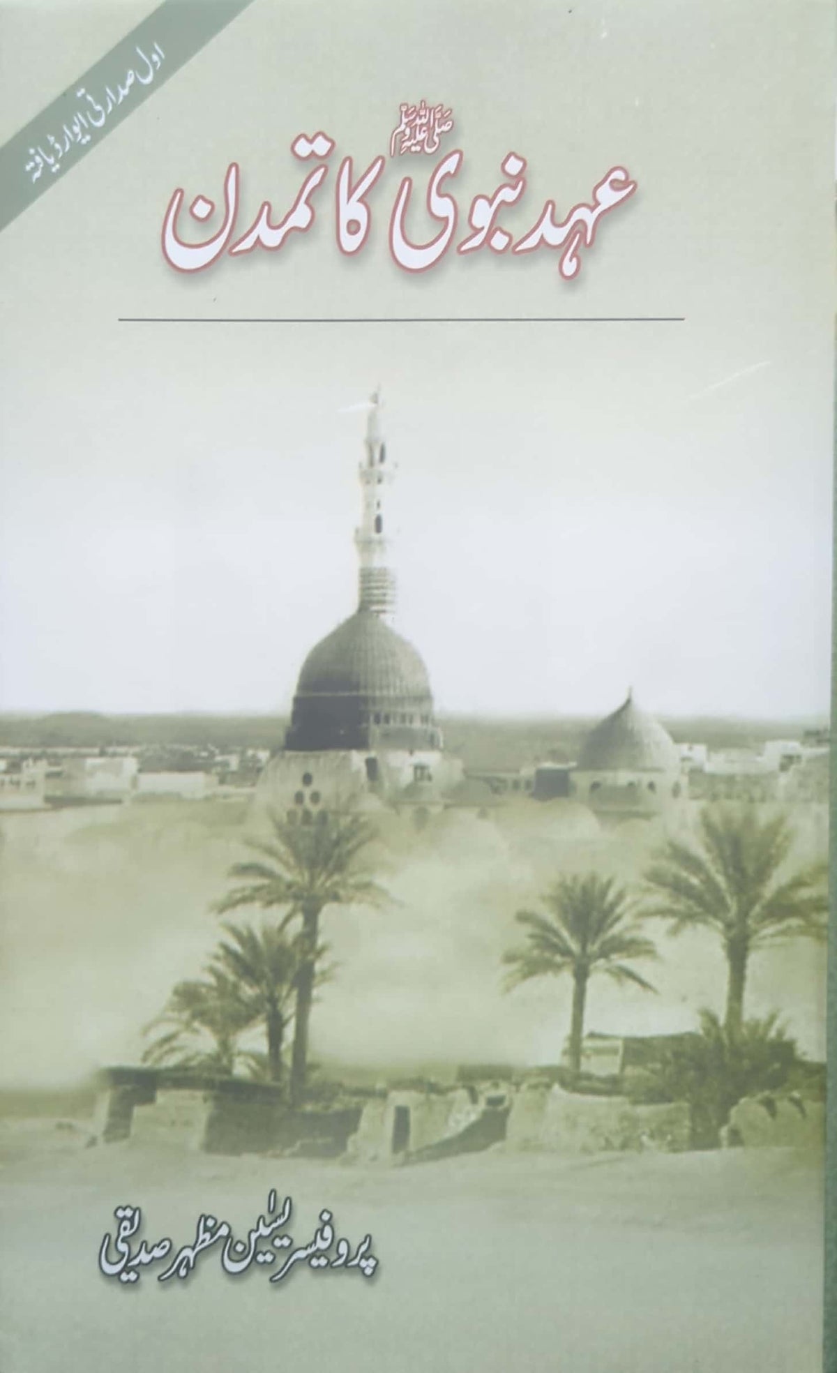 Ehad E Nabwi S.A.W Ka Tamadun By Prof. Yaseen Mazhar Siddiqi