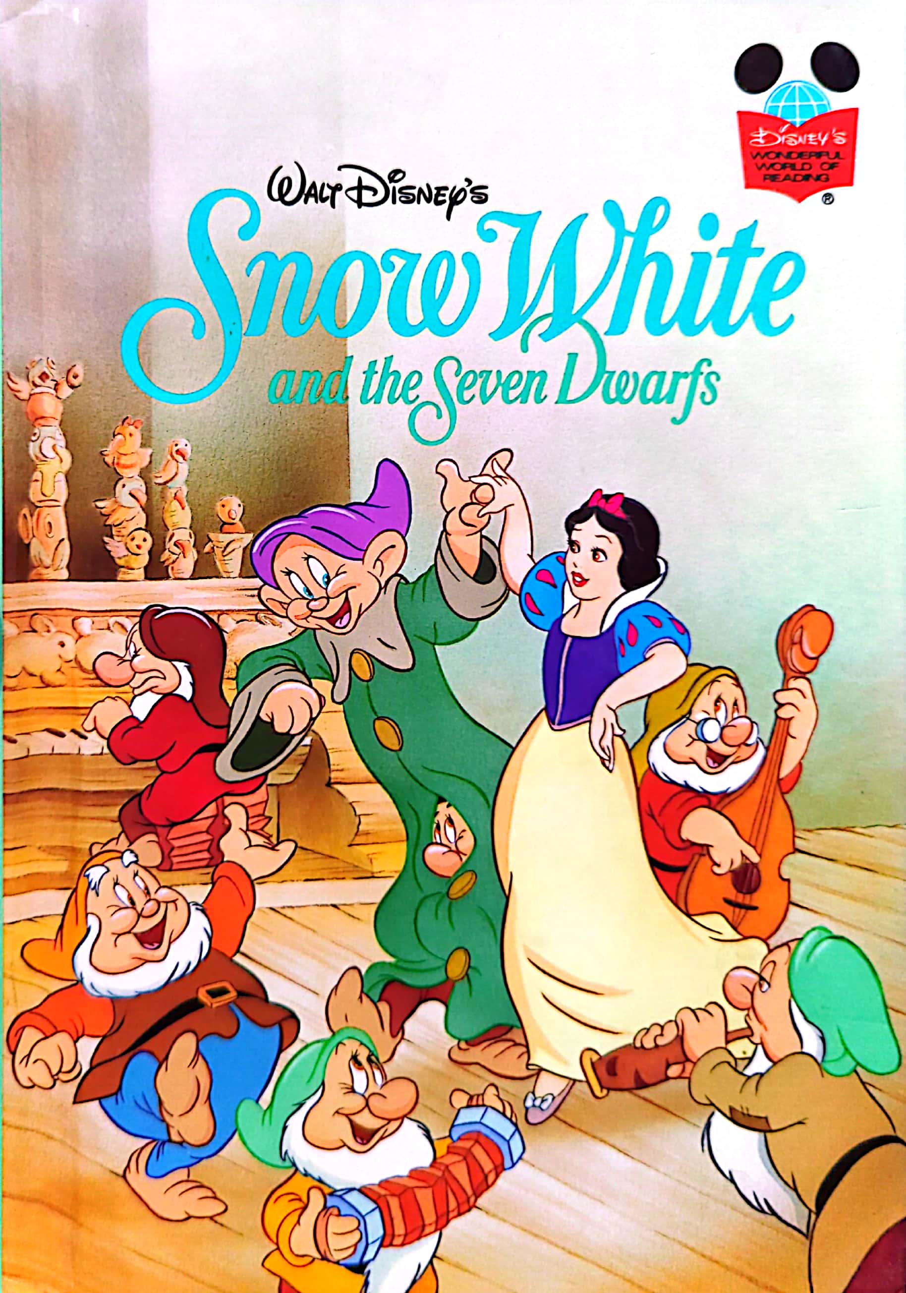 Walt Disney's Snow White and the Seven Dwarfs, English, Children's Fiction, Classic Literature, Kids Corner