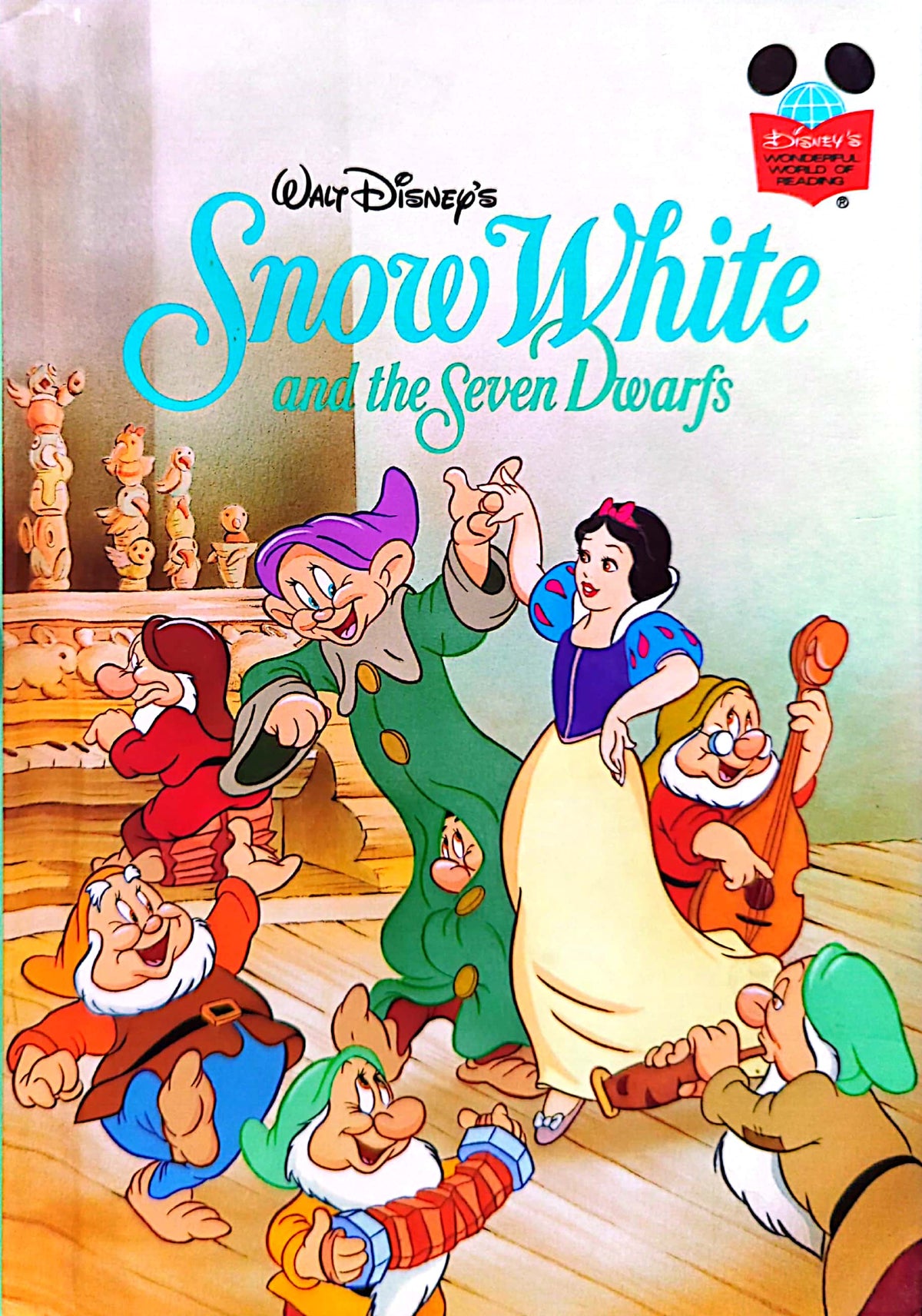 Walt Disney's Snow White and the Seven Dwarfs, English, Children's Fiction, Classic Literature, Kids Corner